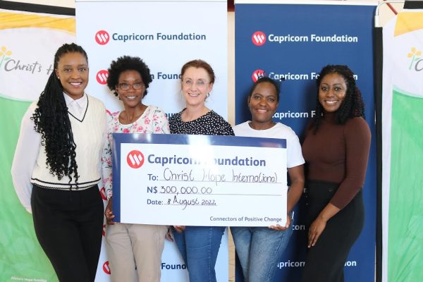 Capricorn Foundation to Capitalize Christ Hope Food Garden Projects