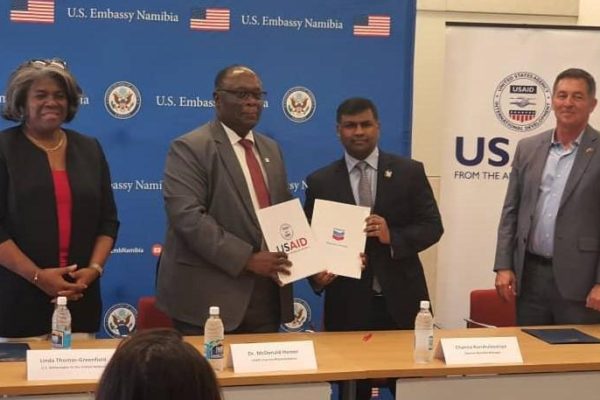 Chevron Donates N$6.6 Million Towards Food Security and Drought Relief Projects