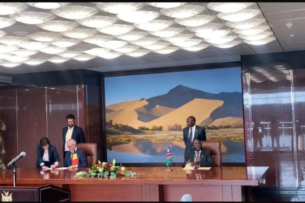 Namibia and Belgium Ink Pact to Reforest Siya Plantation in Kavango West