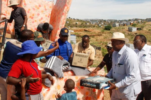 Relief Provided to 282 Households Affected by Floods in Khomas