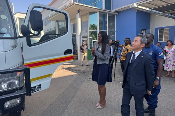Japan Donates Ambulances Worth N$9M to MOHSS