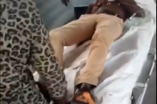 HOSPITALISED MAN CLAIMS POLICE ASSAULTED HIM