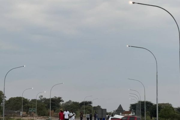 N$1.1 Million Streetlight Project Illuminates Ndiyona Settlement