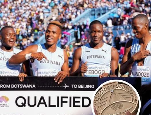 Botswana Flexes and Markets its Diamonds on Relay Medals