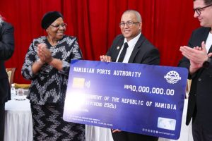 President and Namport Reiterate Accountable Use of N$90m NFA Sponsorship